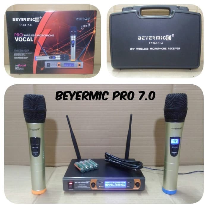 Mic Wireless BEYERMIC PRO 7.0 Microphone Handle original