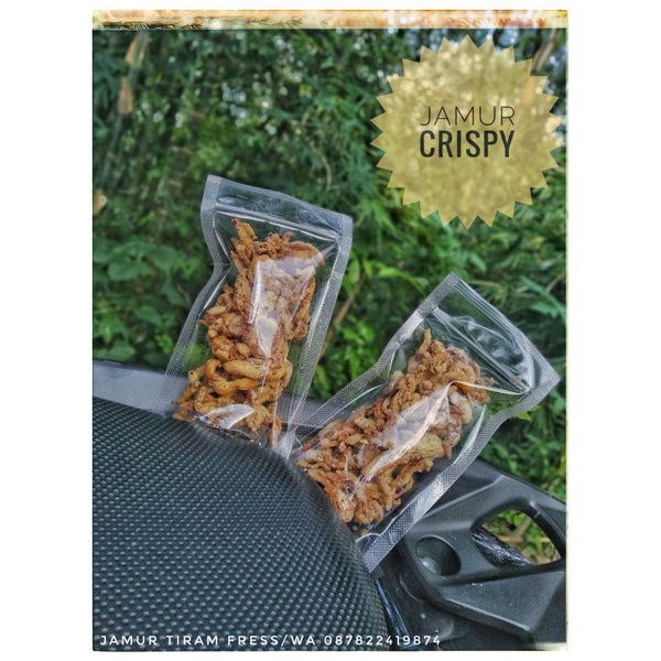 

jamur tiram crispy / kripik jamur tiram