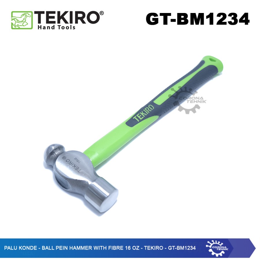 Palu Konde - Ball Pein Hammer With Fibre 16 OZ - Tekiro - GT-BM1234