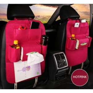 Car seat organizer Tas Mobil Multifungsi dipasang di belakang jok Grosir