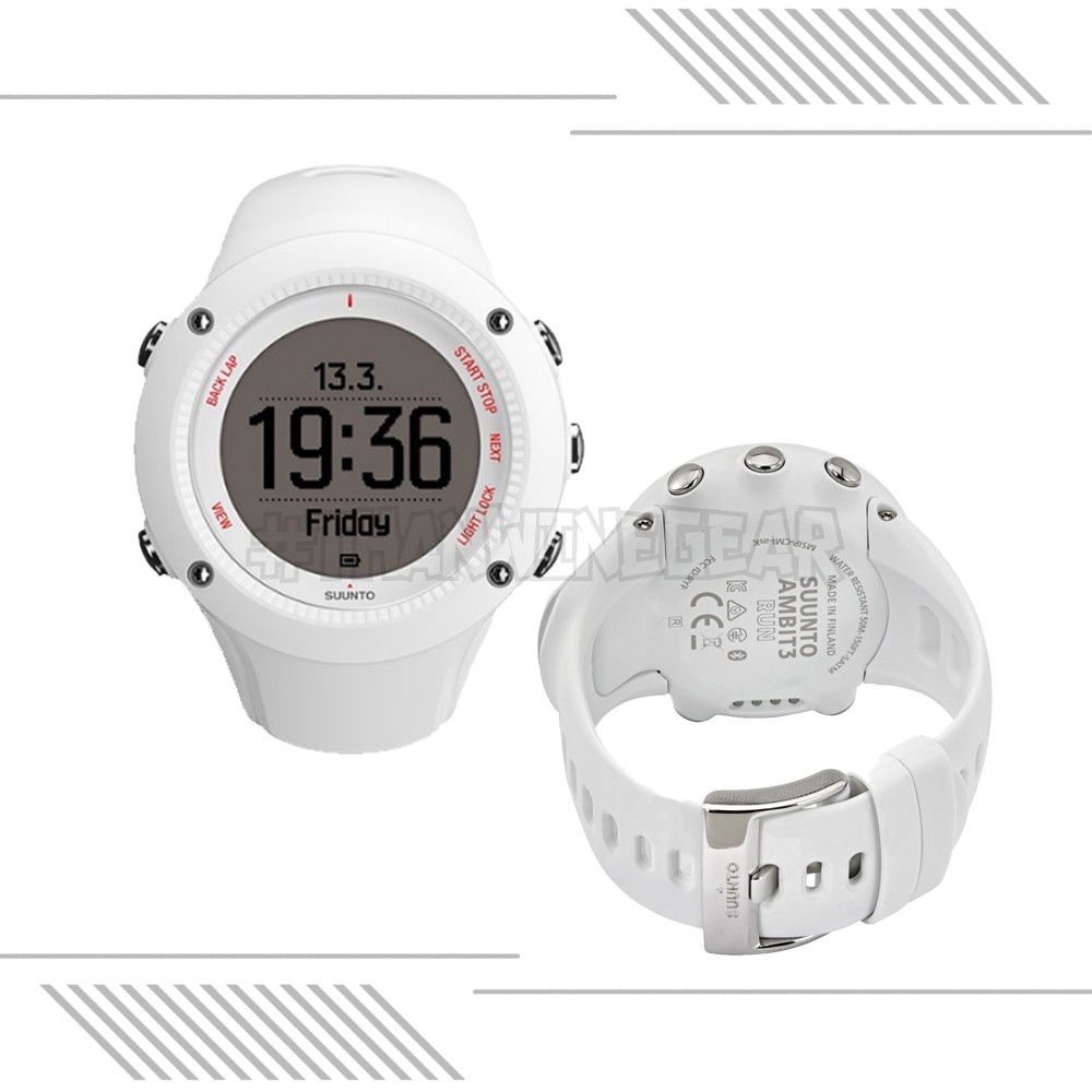 suunto ambit3 run white