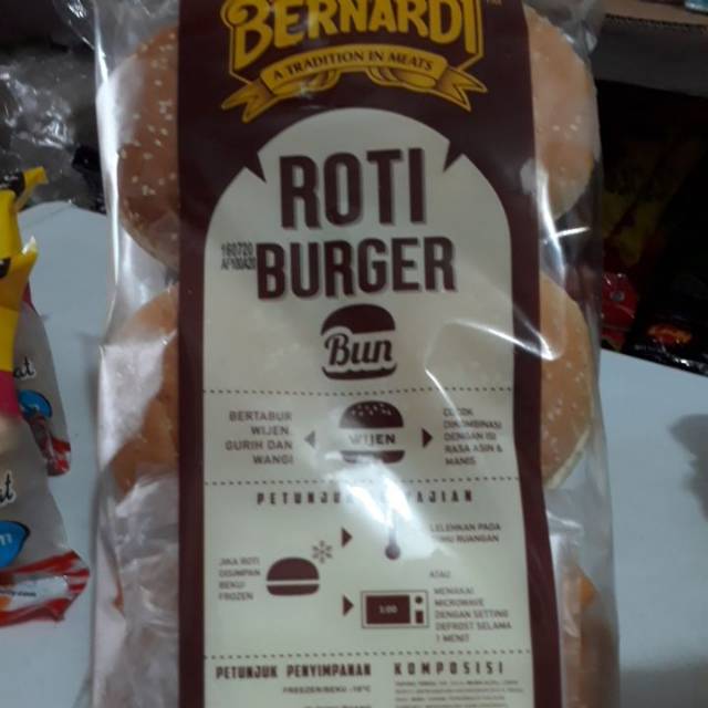 

Roti burger wijen BERNARDI 6's