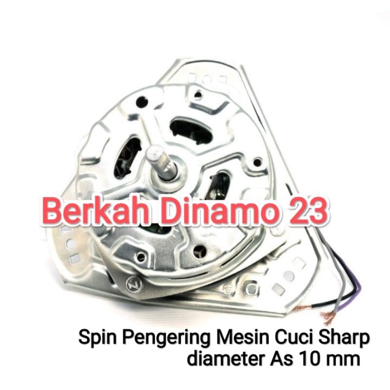 Dinamo Pengering Mesin Cuci Sharp ES-T85CR / ES-T86CL / ES-T85CL / ES-T86CR ES-T75NT ES-T77TF Spin Pengering