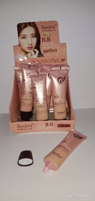 B.B SNAIL WHITENING BLEMISH BALM CREAM SASIMI