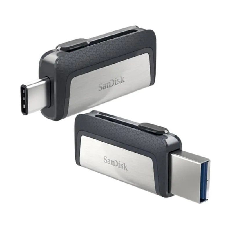 ORIGINAL SANDISK FLASHDISK OTG TYPE C 64GB DUAL DRIVE / 64 GB USB 3.1