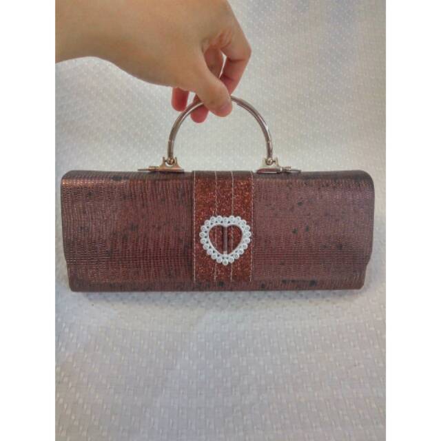 Tas Pesta Wanita Coklat