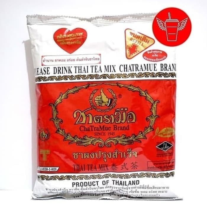 

Chatramue Thai Tea Daun 400gram | Thailand Product Original