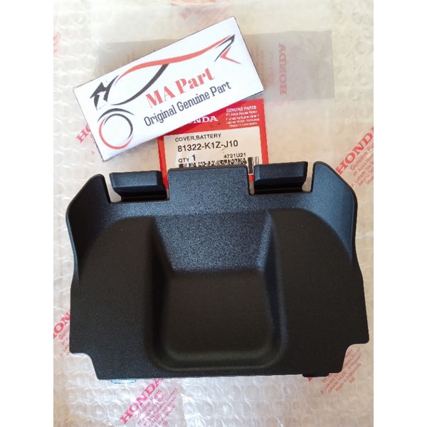 COVER TUTUP BOK AKI BOX ACCU BAGASI PCX 160 PCX160 ORIGINAL 81322-K1Z-J10