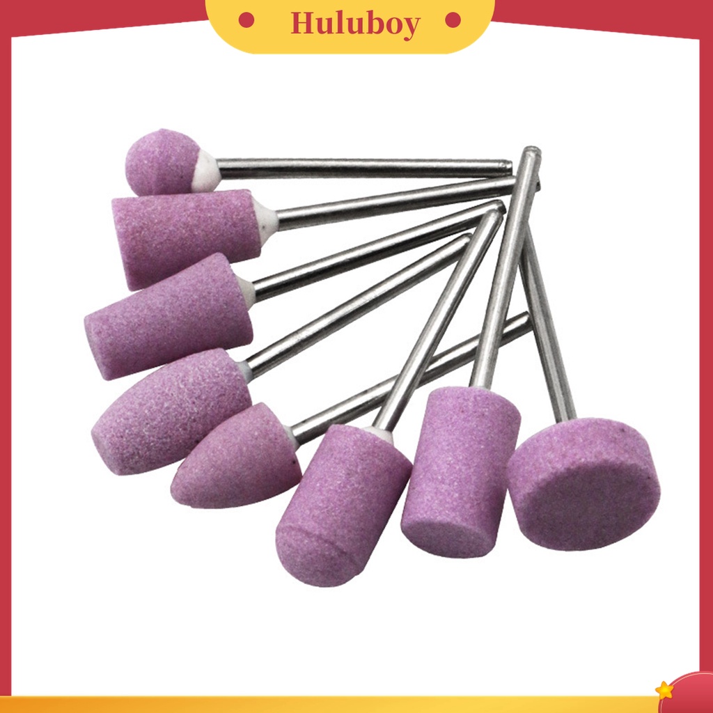 Huluboy Huluboy♡ 12pcs / Set Mata Bor Pengikir Kuku Untuk Manicure / Pedicure