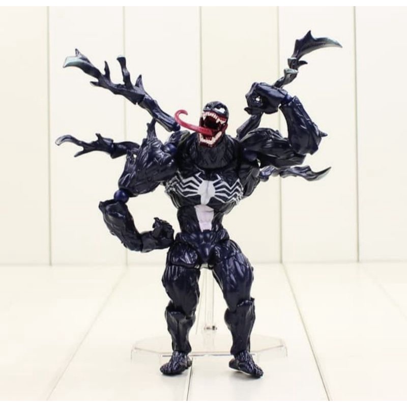 Revoltech Venom Spiderman Black Venom Amazing Spiderman avengers