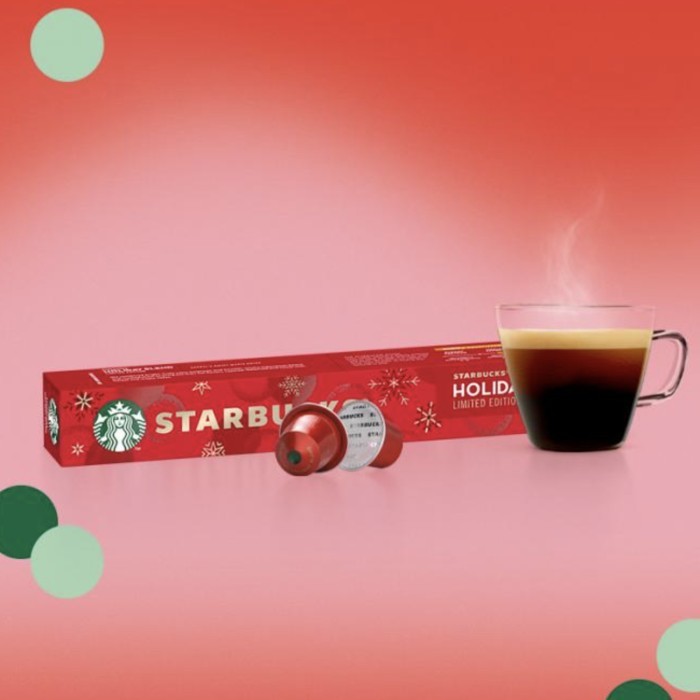 

Starbucks Holiday Blend Lungo Coffee Capsules - Nespresso Compatible