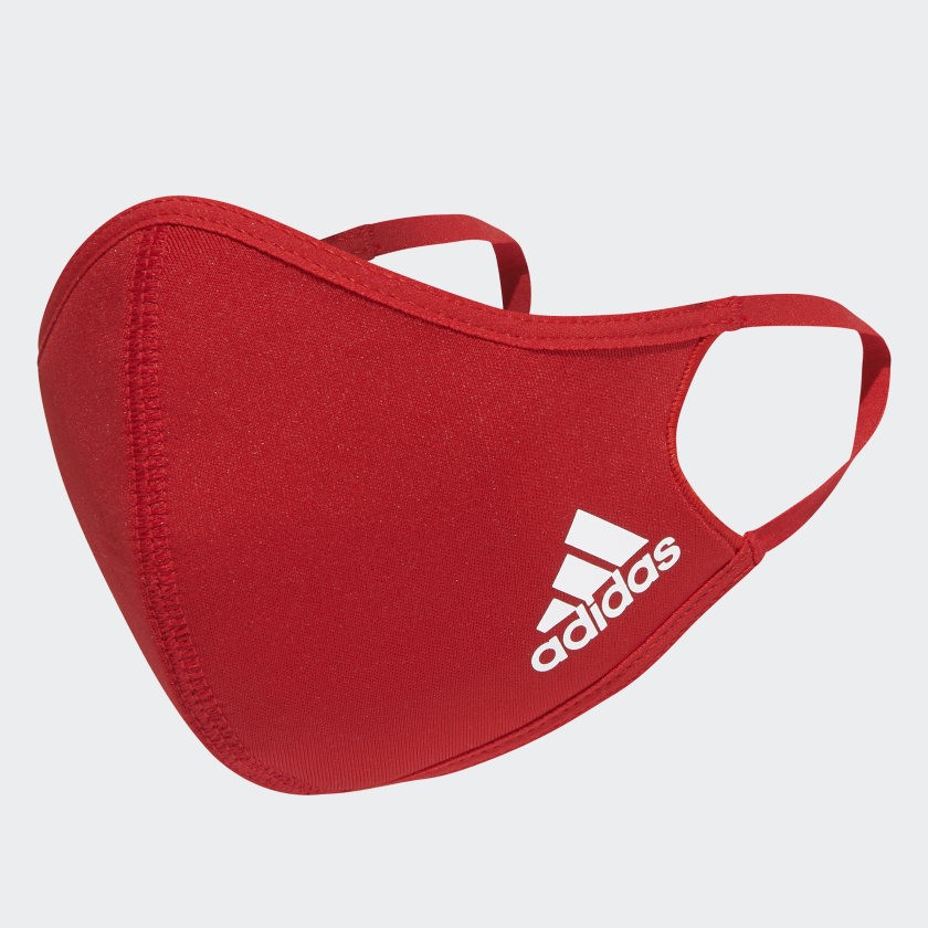 Official Masker Adidas Red Face Mask Original BNWT