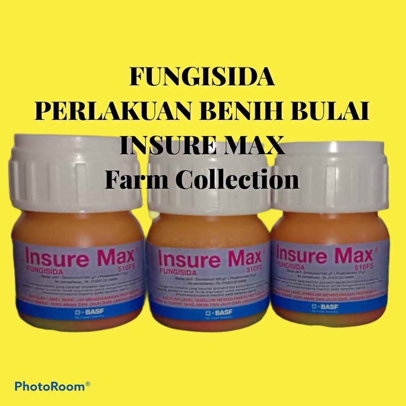 INSURE MAX 25ml Fungisida Bulai JAGUNG PENGGANTI TARGET 500sc perlakuan benih Tanaman Jagung Kacang 