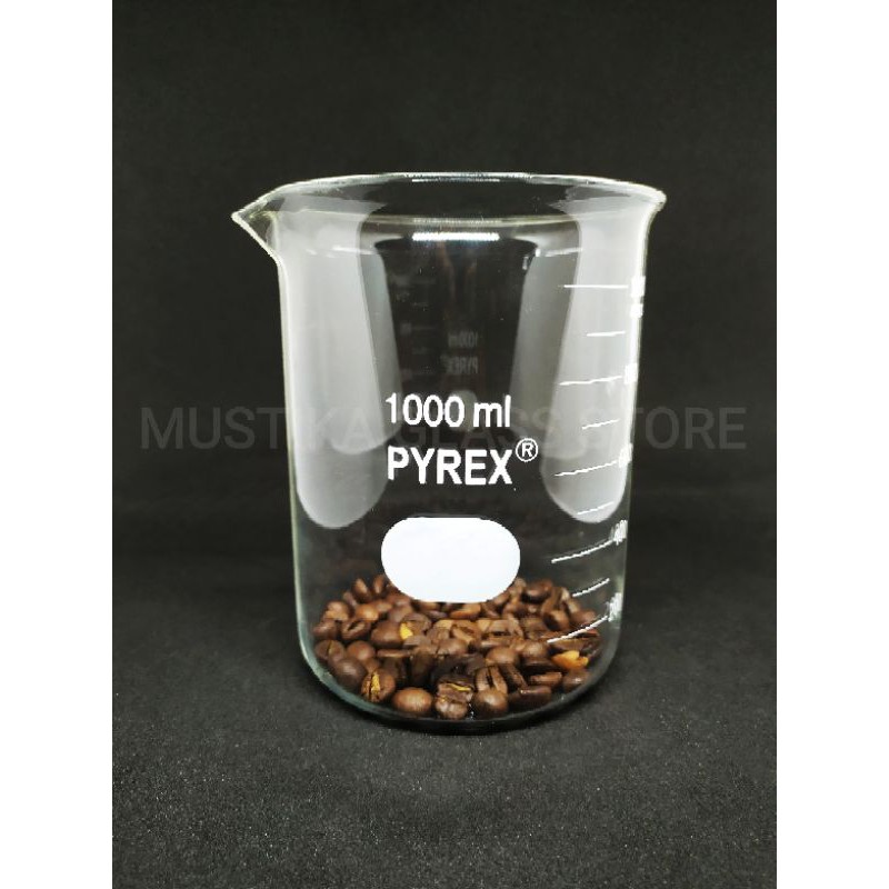 Beaker glass - Gelas kimia 1000ml - 1000 ml pyrex