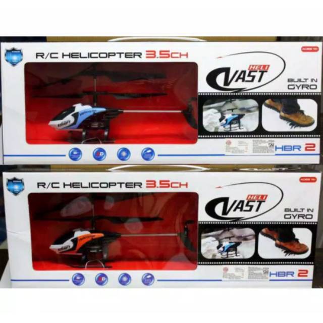 MAINAN RC HELIKOPTER HBR2 3,5CH KADO MAINAN ANAK