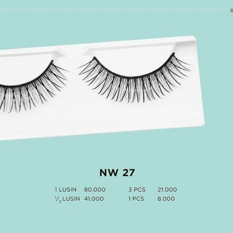 Bulu Mata Atas NW27 | SBM Refill Tanpa Kemasan