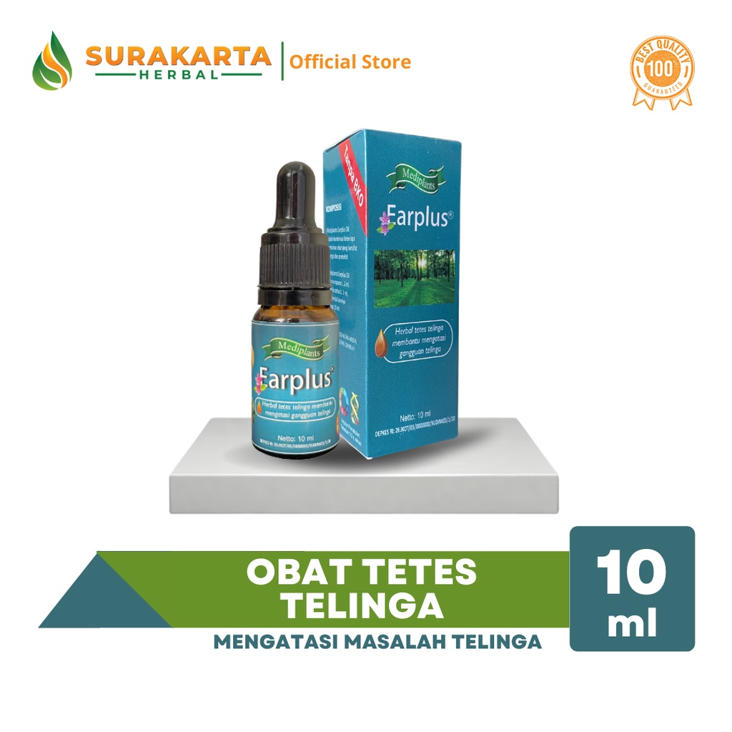 TETES Earplus obat tetes telinga herbal earplus