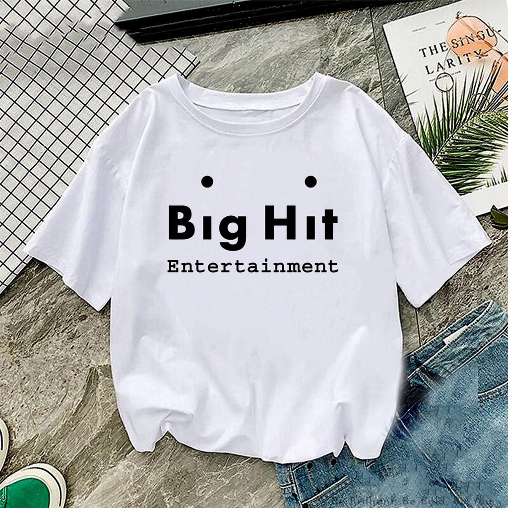 KAOS TSHIRT KPOP B.T.S BIG HIT ENTERTAINMENT
