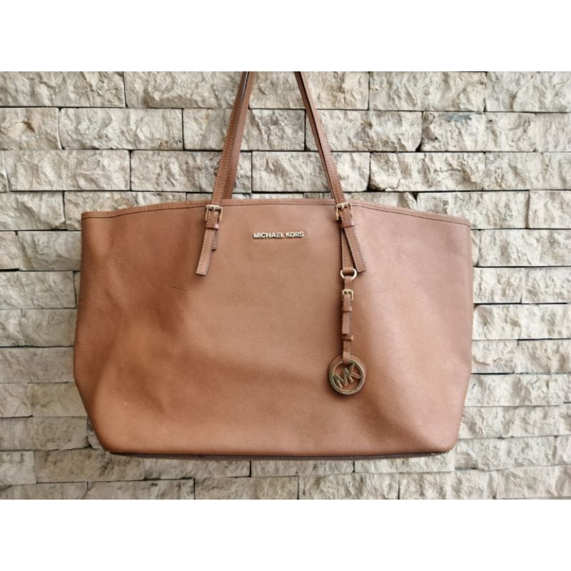 [PRELOVED] MK TOTE BAG LARGE WOMAN ORI - TAS SHOULDER WANITA ORIGINAL