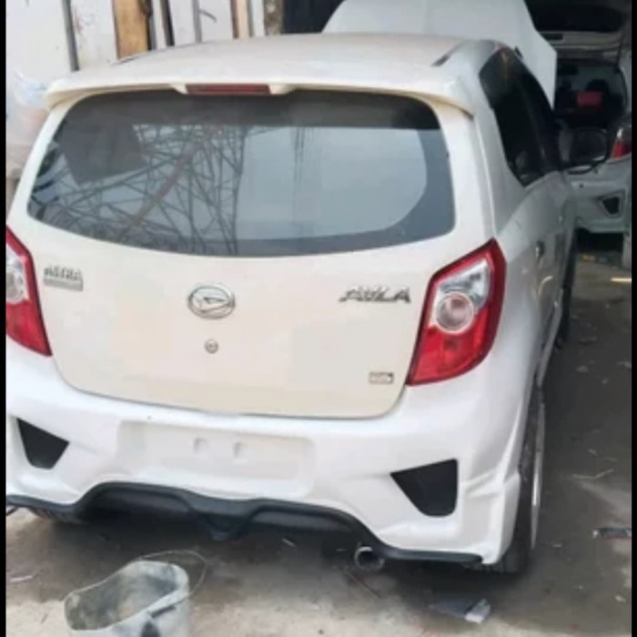 Bodykit Ayla - Daihatsu Ayla BODYKIT belakang agya ayla gk5 style Kondisi bahan