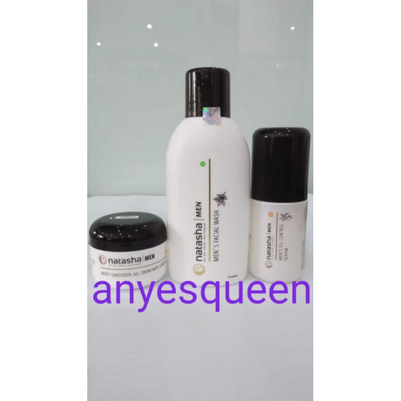 Paket men anti sebum Natasha skincare