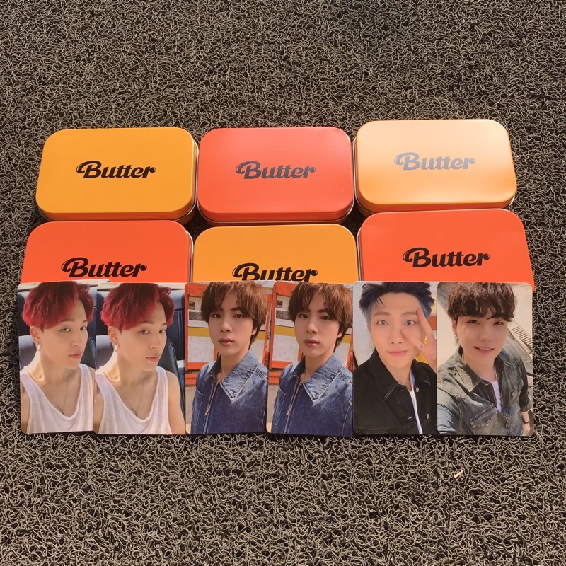 PHOTOCARD POB WEVERSE BUTTER JIMIN JIN RM SUGA