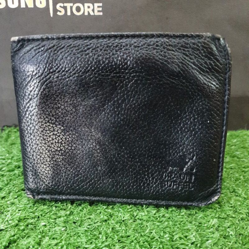 PRELOVED DOMPET KULIT BRAUN BUFFEL ORIGINAL