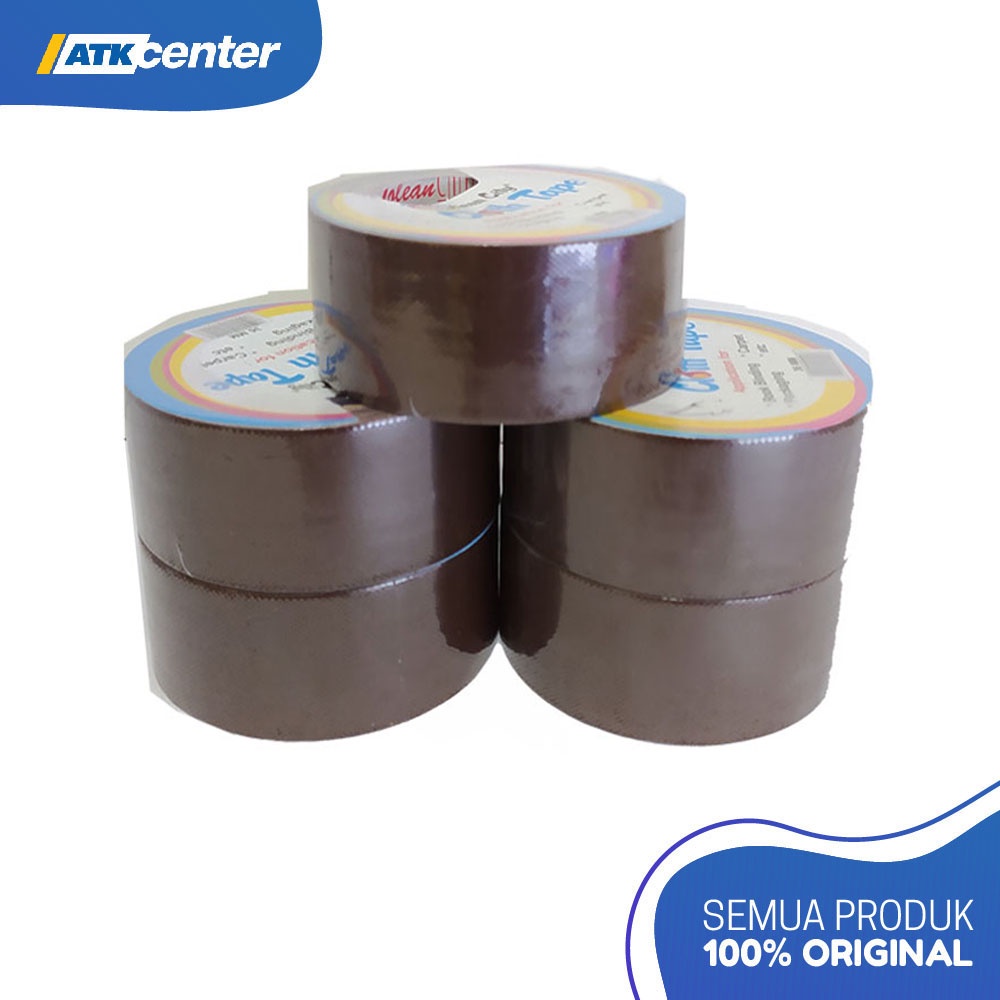 

Cloth Tape / Lakban Kain Olean City 2" (48 MM X 10 M) Tobacco