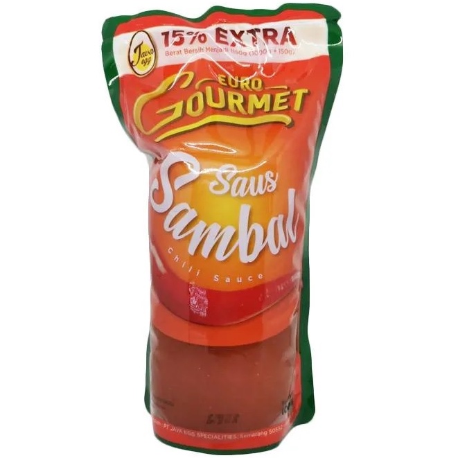 

EURO GOURMET Saus Sambal (Chilli Sauce) 1kg