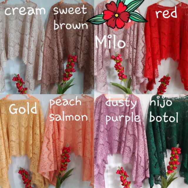 Cape Brokat (MODERN / KEBAYA BRUKAT OUTER MURAH