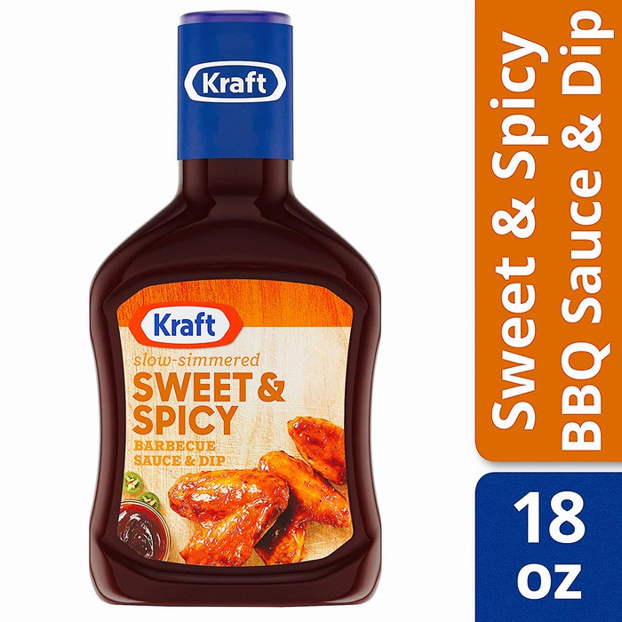 

Kraft Sweet & Spicy BBQ Barbecue Sauce Saus Barbekyu Manis Pedas Grill Meat Marinade Beef Chicken