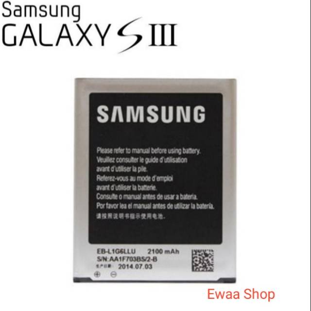 BATTERY BATERAI BATRE ORIGINAL 99,9% SAMSUNG GRAND NEO I8092 /S3-I9300