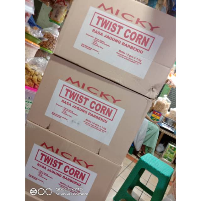

Twist Corn. Micky. Satu karton 2kg