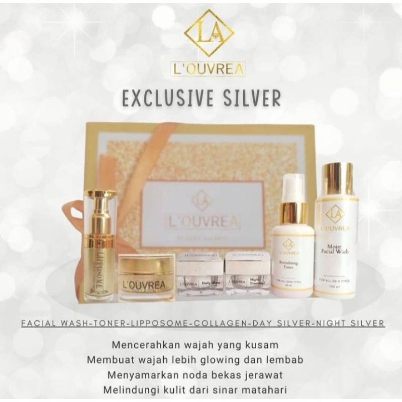 Paket Silver Ekslusif Louvrea | Skincare Remaja aman dan BPOM
