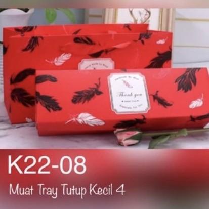 

K2208 Isi 5 set Kotak Tas Mooncake Cookies Nastar Box K2206 K2207 K2208 K2209 (K22/ K77/ K90) best seller
