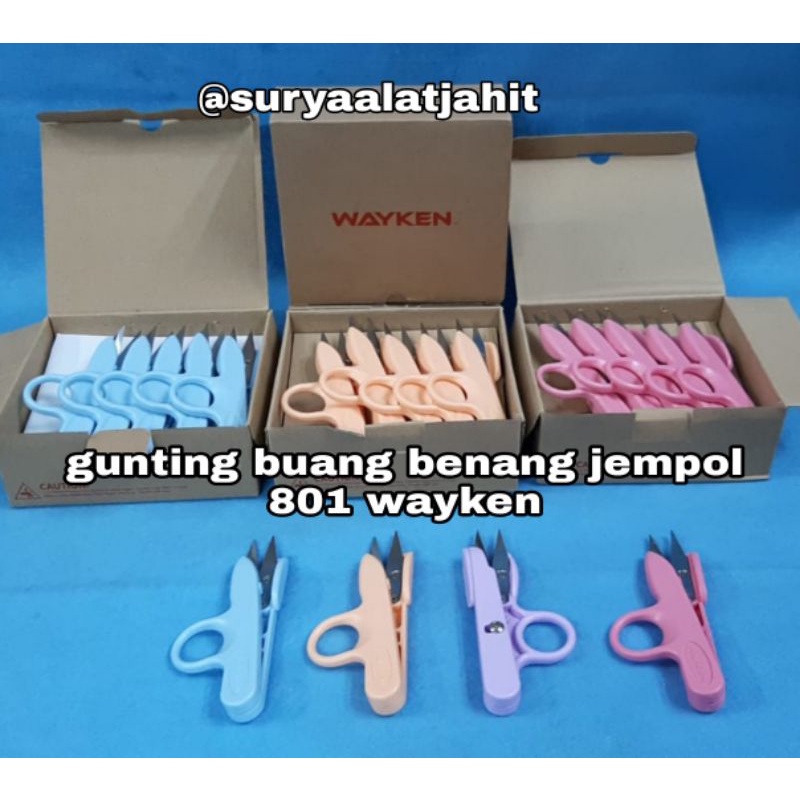 Gunting Buang Benang Jempol wayken TC 801=rp.7000/1pcs