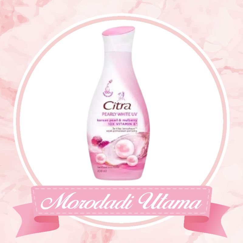 Citra Hand Body Lotion Pearly Glow UV