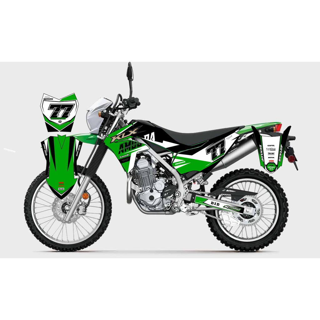 decal sticker KLX 230 L full body  premium tebal termurah stiker motor  trail klx230 supermoto adven