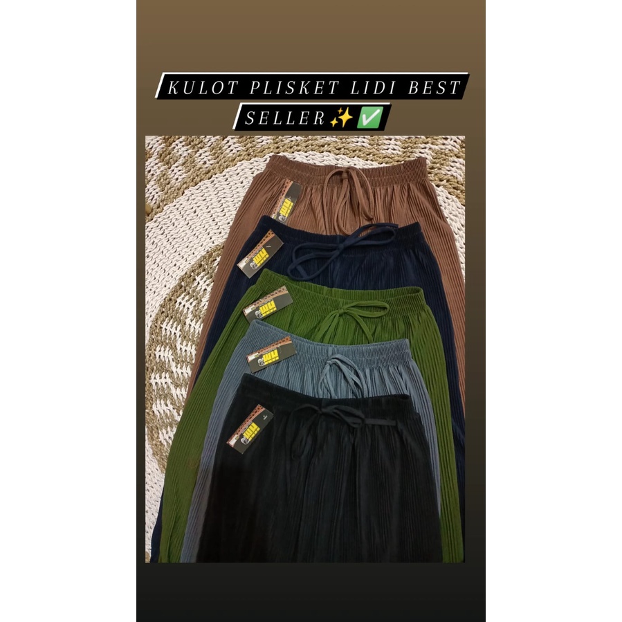 Kulot Plisket Lidi Kecil / Kulot Tali Lidi / Kulot Lidi Plisket Premium