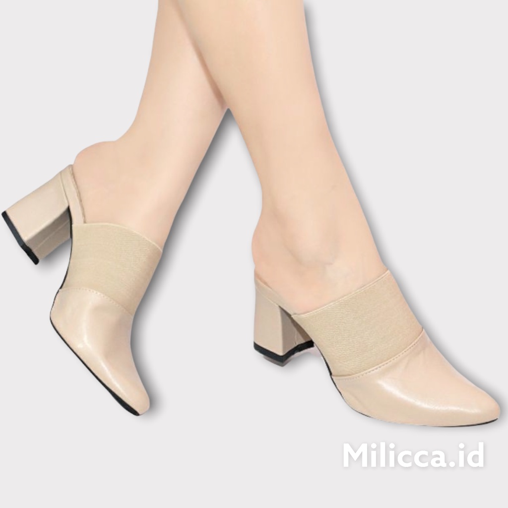 Milicca Heels Hak Tahu Tinggi 7cm Calisa