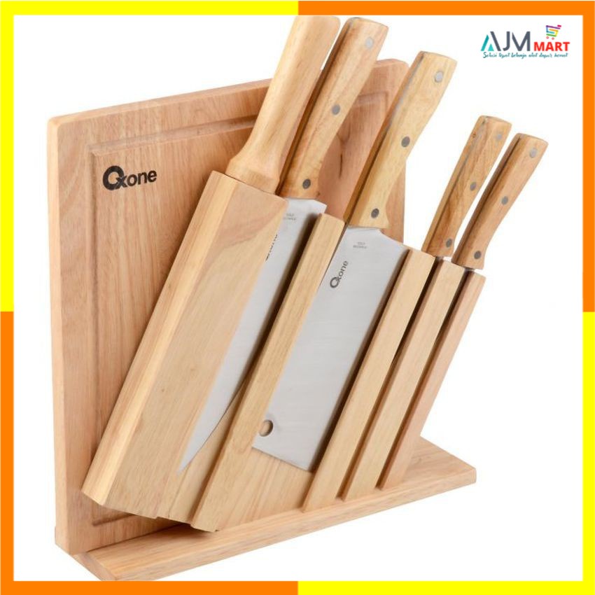 Pisau Set Dapur Wooden Knife Set Oxone Ox-95