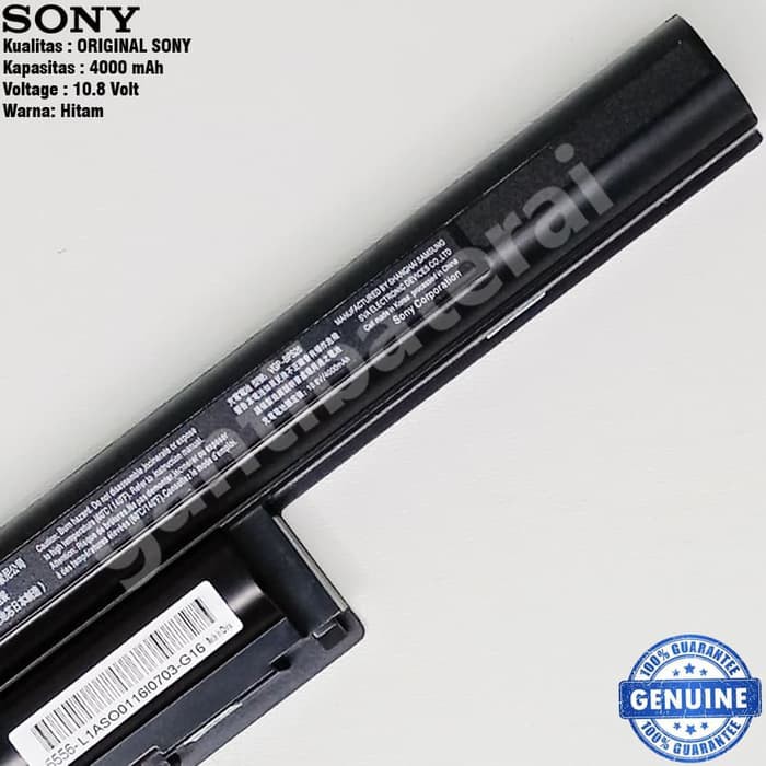 Original Baterai SONY VAIO VGP-BPS26 VGP-BPS26A VGP-BPL26 C CA PCG SVE