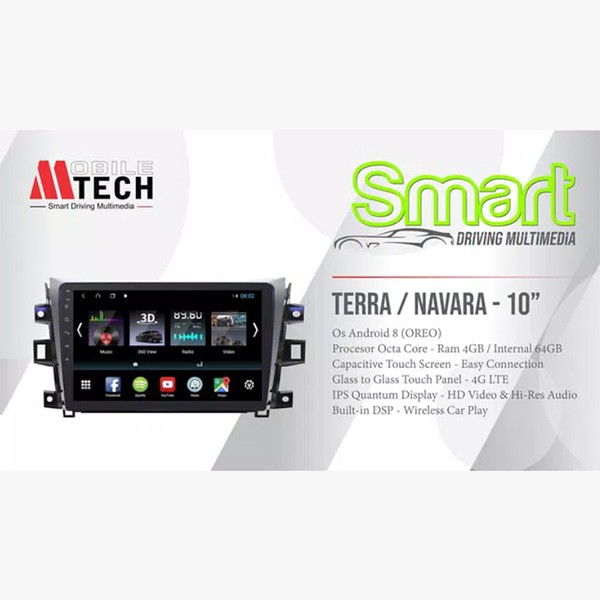 Mtech Head Unit Android Nissan Terra Navara Mobil