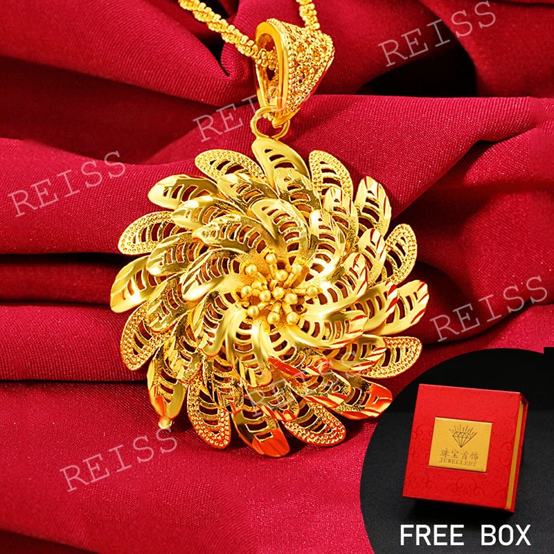 Kalung Emas Asli Kadar 375% Kalung Wanita Fashion Korea Kalung