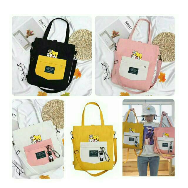 Tas Selempang Murah-Tas Korea-Tote bag-TAS TOTE-TAS LIDYA