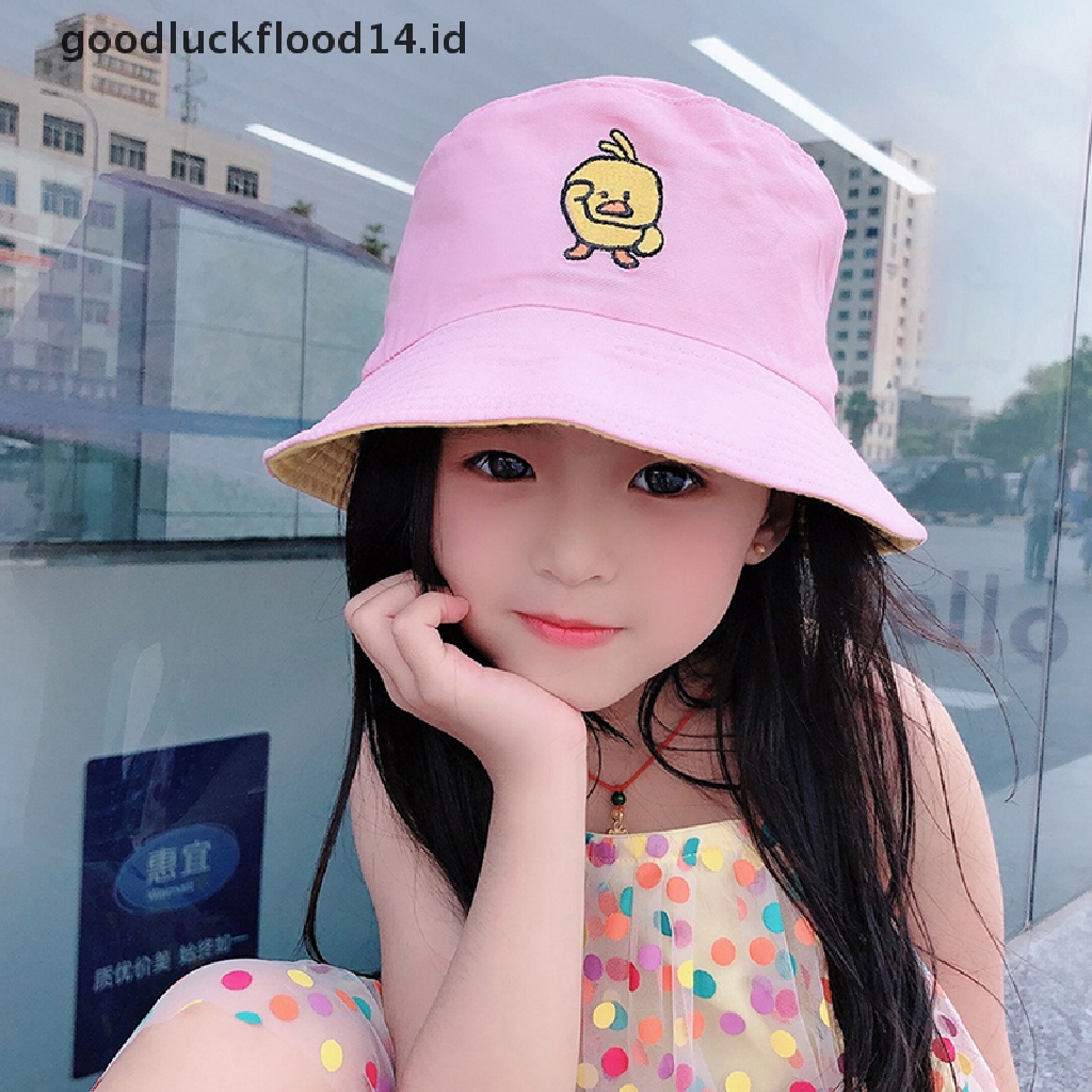 [OOID] Bucket Hat men women Fashion cotton reversible Panama sad boys Fisherman Hat ID