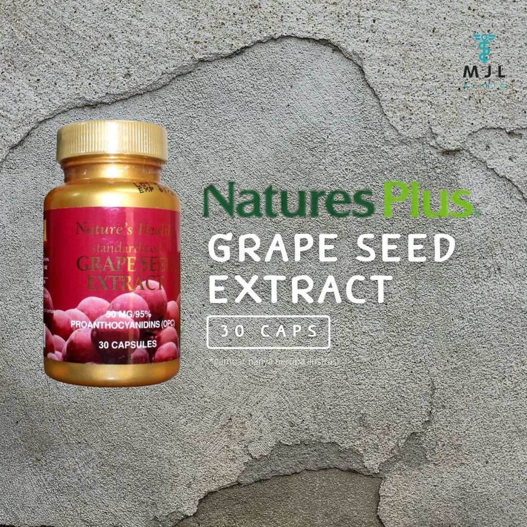Natures Health standardized Grape seed extract
