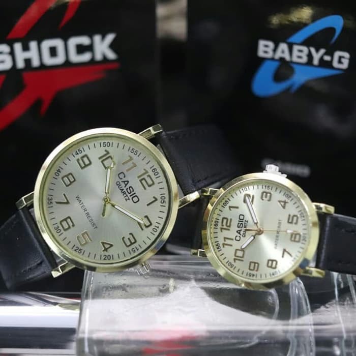 Jam Tangan Pria Wanita Casio Couple SS Harga Grosir Include Box