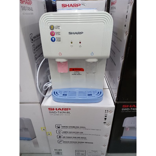 Sharp Dispenser SWD-T40N BL/PK Hot & Normal-1