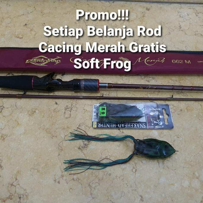 Joran Cacing Merah Relix Nusantara 662M